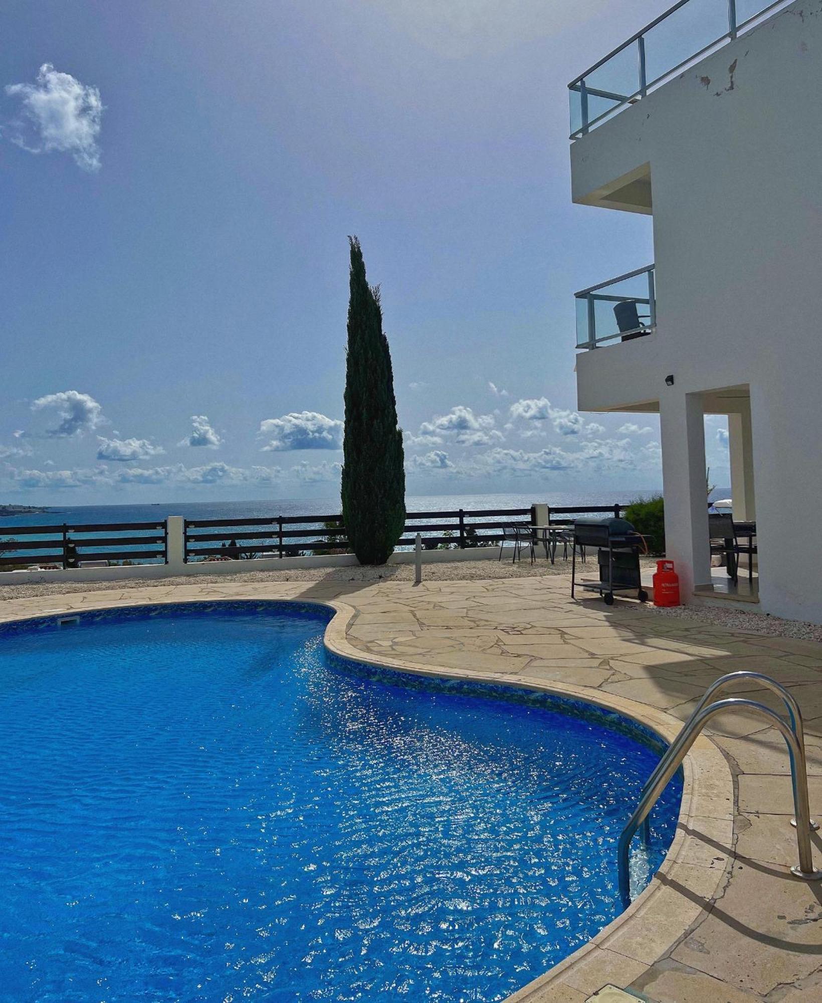 3 Bedroom Coral Bay Panorama Seaview Villa Pool Εξωτερικό φωτογραφία