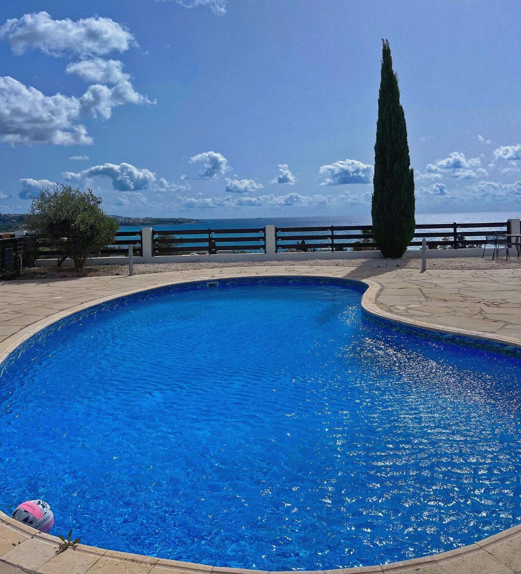 3 Bedroom Coral Bay Panorama Seaview Villa Pool Εξωτερικό φωτογραφία